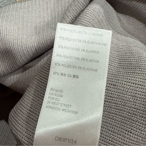 Urban Outfitters Jax Inside Out Notch Neck Top Gray Women’s Small - Picture 4 of 4